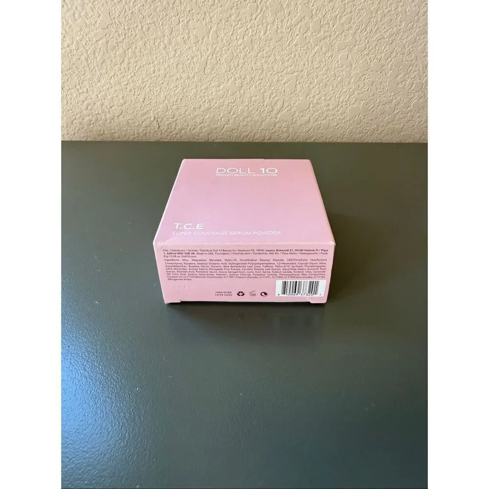 Doll 10 T.C.E. Super Coverage Serum Powder Foundation - Lightweight Medium